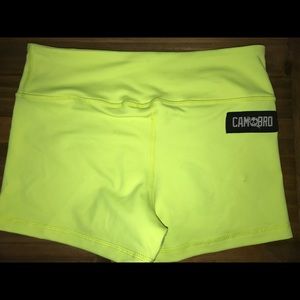 Neon Yellow Cambro Shorts